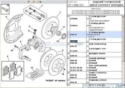 peugeot-lab.net - Задний тормознйо диск.JPG